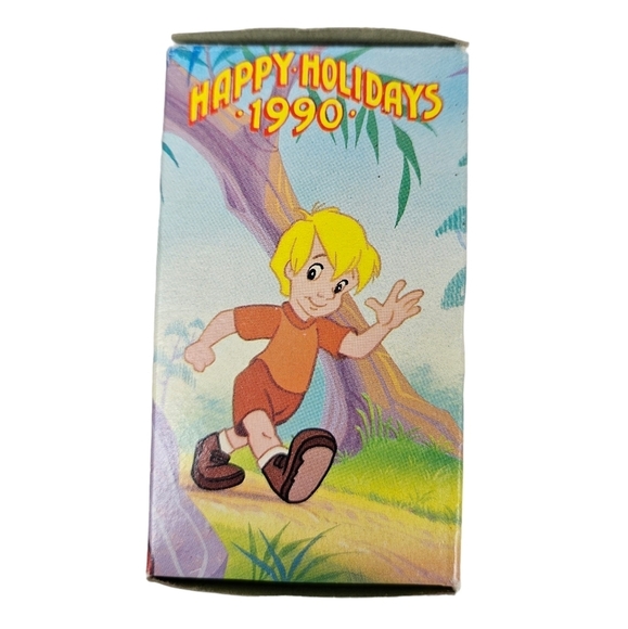 Vintage 90s McDonald's Disney Rescuers Down Under Bernard Christmas Ornament C35 - Picture 7 of 8